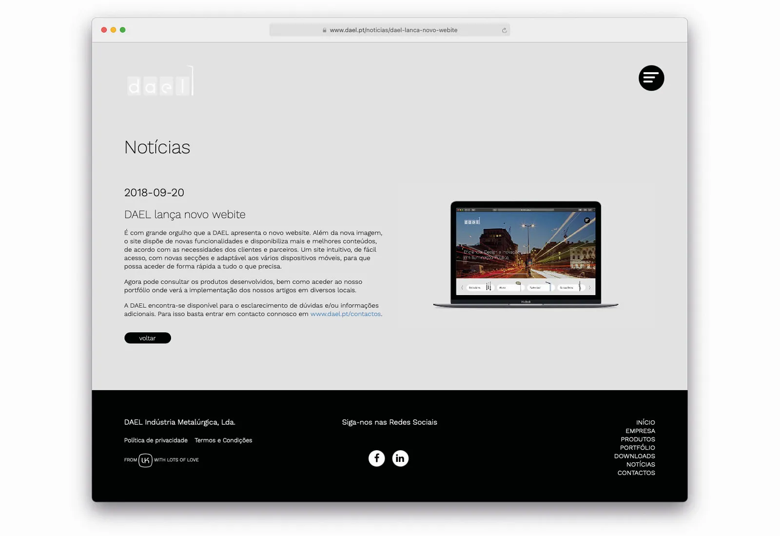 Website Dael