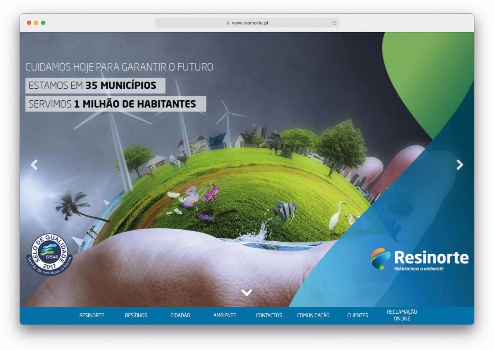 Website Resinorte