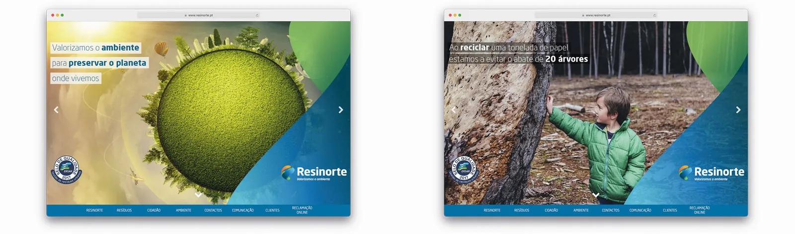Website Resinorte
