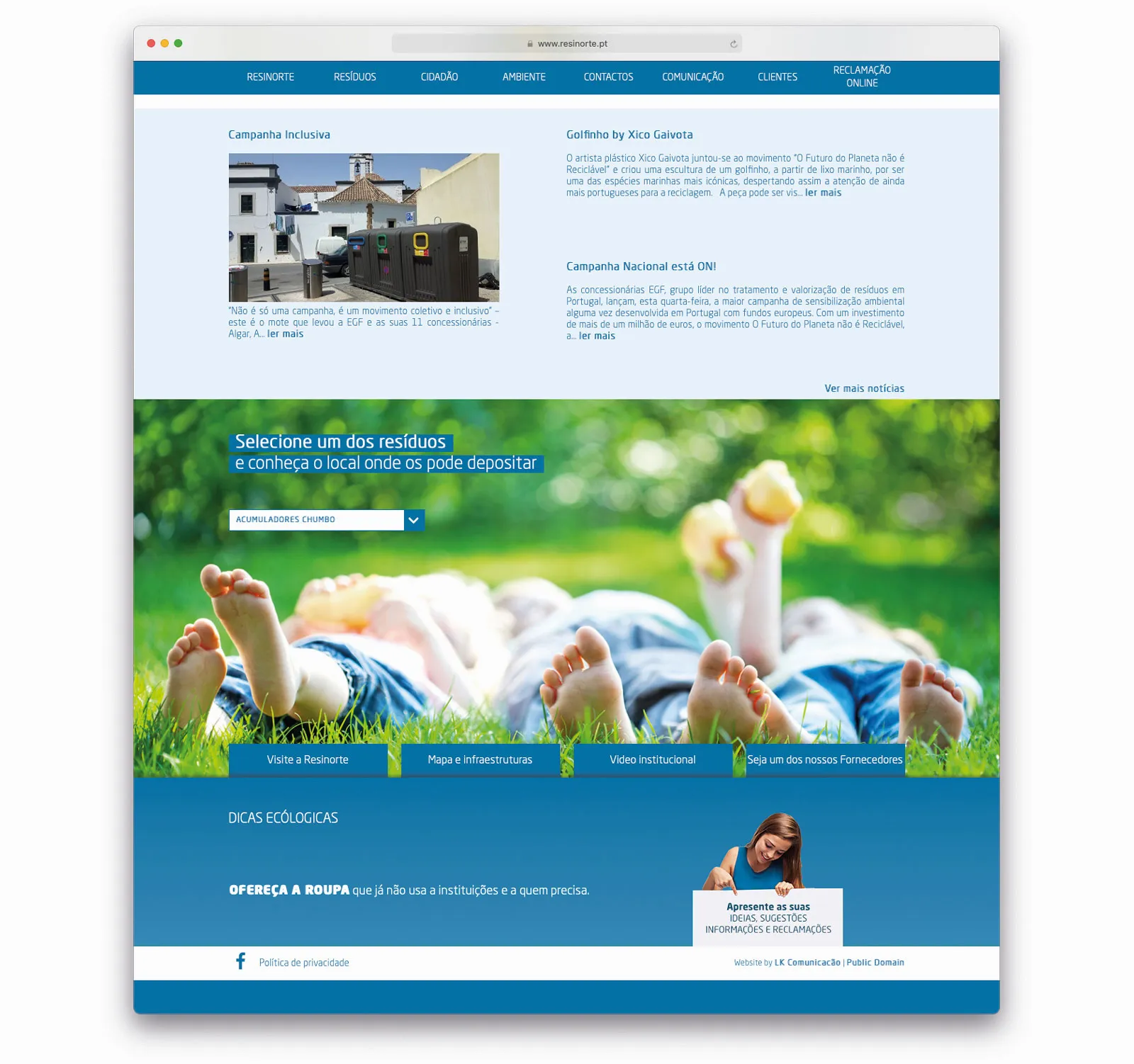 Website Resinorte
